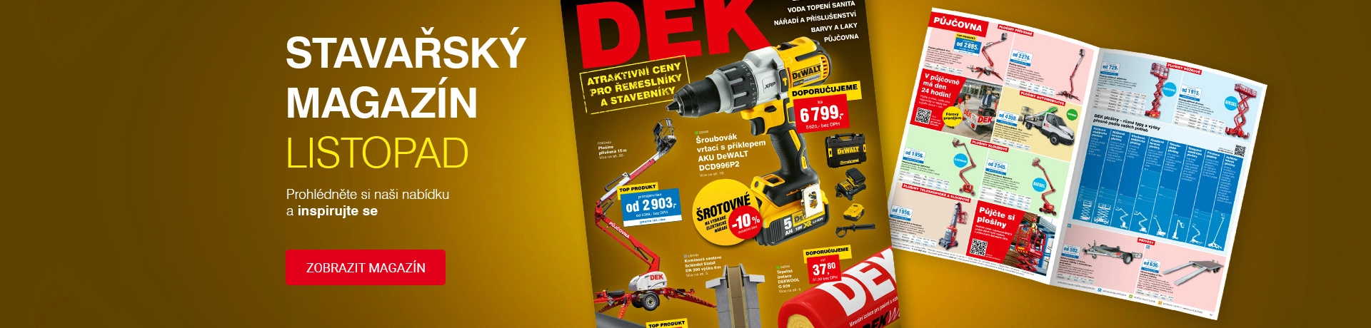 Listopadový stavařský magazín