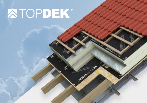 TOPDEK – nadkrokevní izolační systém šikmých střech