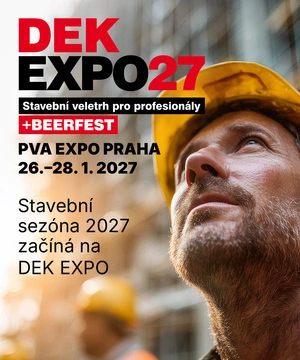 Stavební sezóna 2027 začíná na DEK EXPO