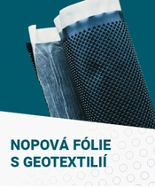 Nopová fólie s geotextilií DEKDREN G8