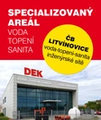 Otevřeli jsme specializovaný areál pro vodu, topení a sanitu v Litvínovicích