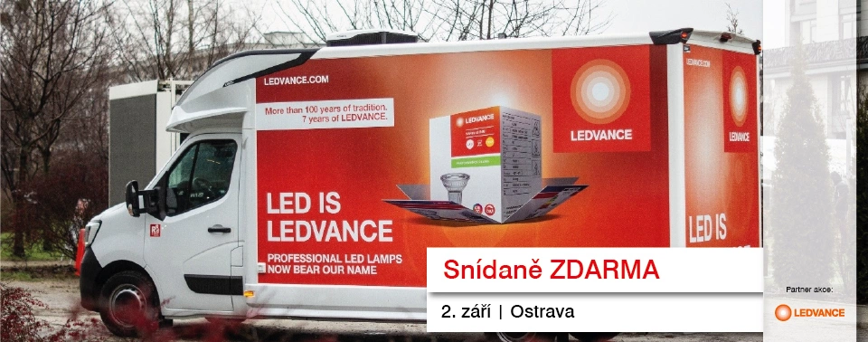 Ostrava - snídaně Ledvance