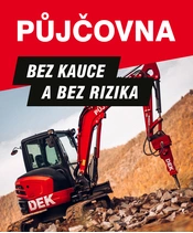 Největší síť půjčoven strojů a zařízení v ČR