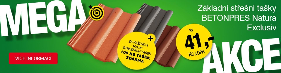 MEGA AKCE Střechy