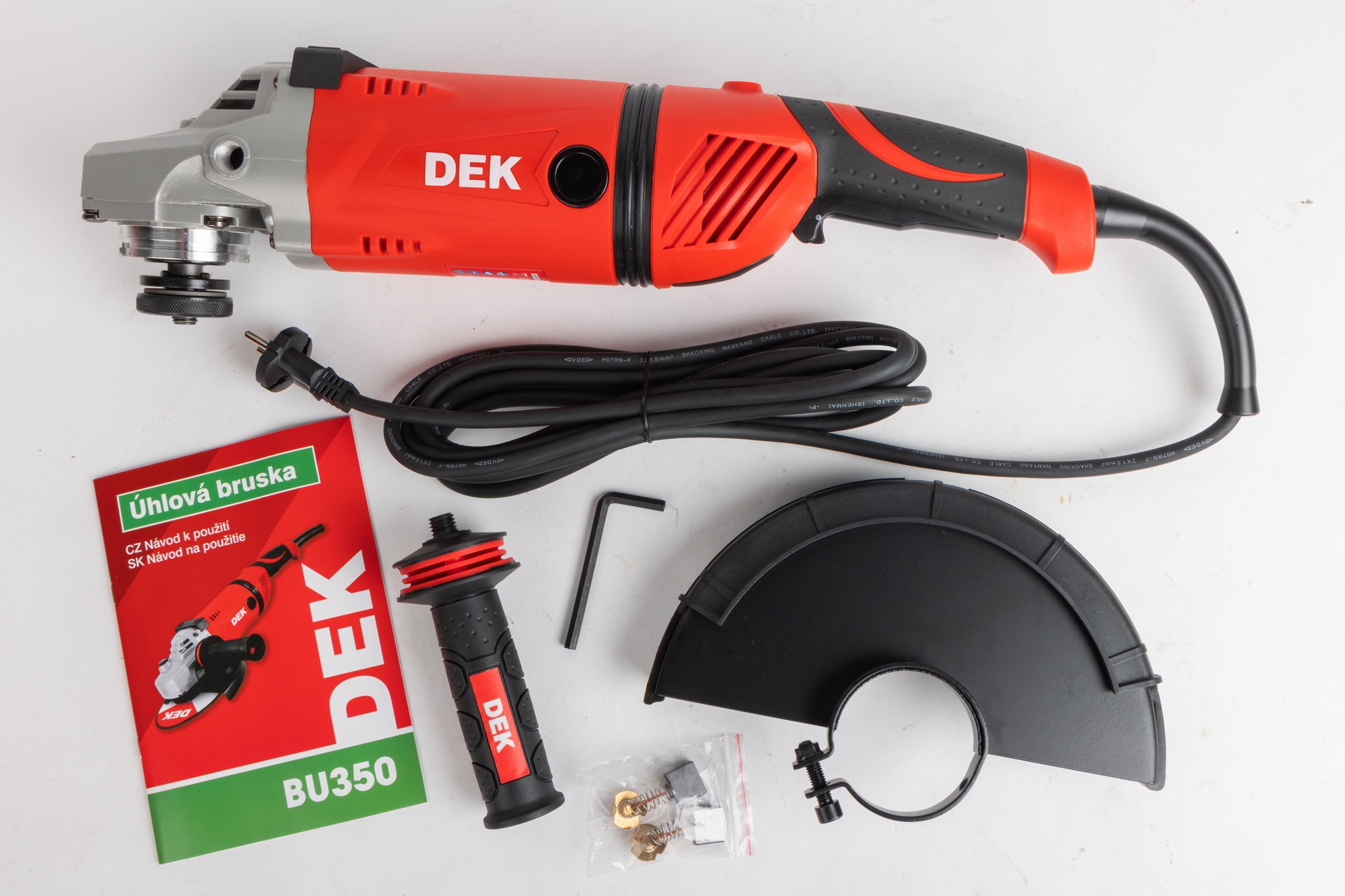 Bruska úhlová DEK BU350 230 mm 2 600 W_3