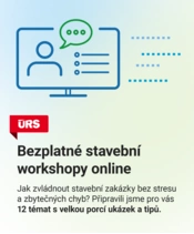 Nezmeškejte bezplatné stavební workshopy online 2026