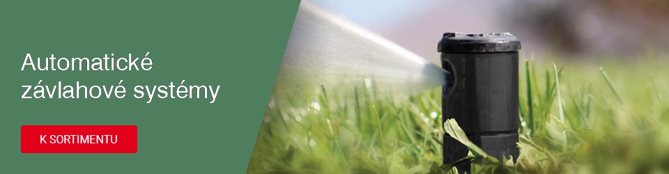 Závlahové systémy na vegetační střechy