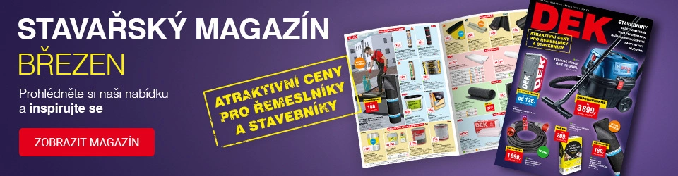 Březnový stavařský magazín