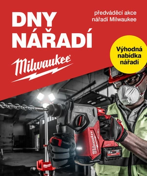 Dny nářadí Milwaukee® ve Stavebninách DEK