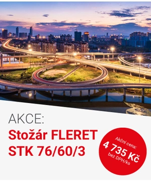 AKCE: Stožár FLERET STK 76/60/3