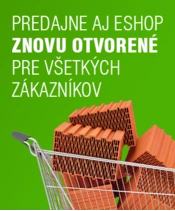 PREDAJNE AJ ESHOP ZNOVU OTVORENÉ