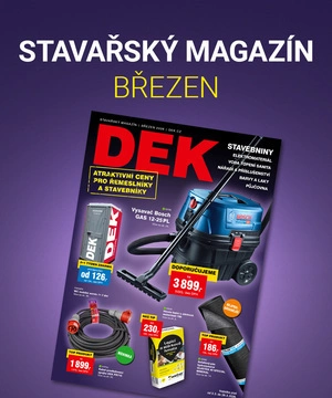 Březnový Stavařský magazín DEK je tady