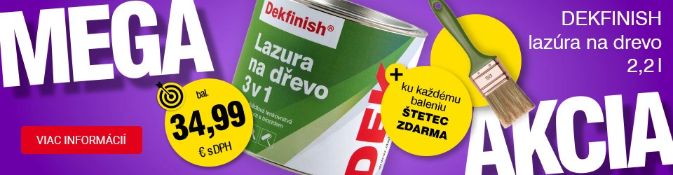 MEGA AKCIE Dekfinish