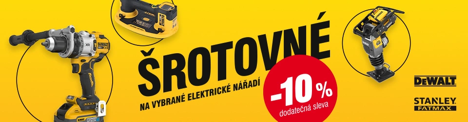 Šrotovné ve Stavebninách DEK