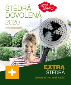 Věrnostní program ŠTĚDRÁ DOVOLENÁ 2020