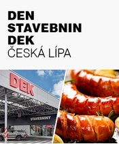 Zveme vás na Den Stavebnin DEK v České Lípě
