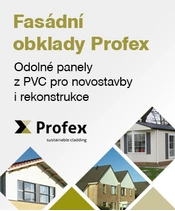 Plastové fasádní obklady Profex