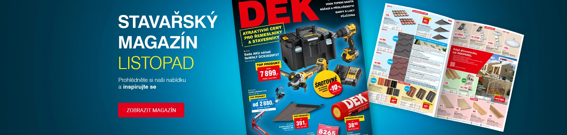 Listopadový stavařský magazín