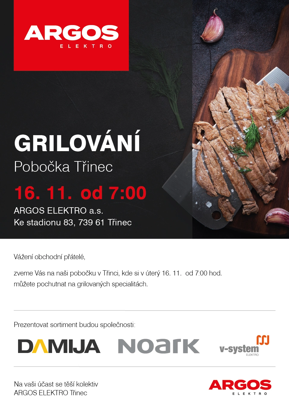 Grilování 16.11. TŘINEC