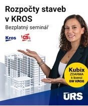 ÚRS semináře: Rozpočty staveb v KROS