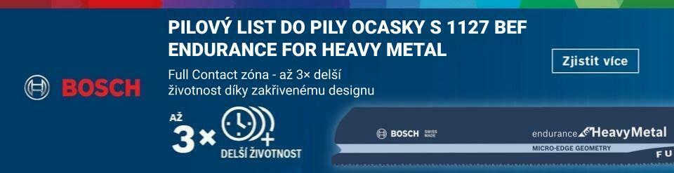 List pilový Bosch S 1127 BEF Endurance for Heavy Metal
