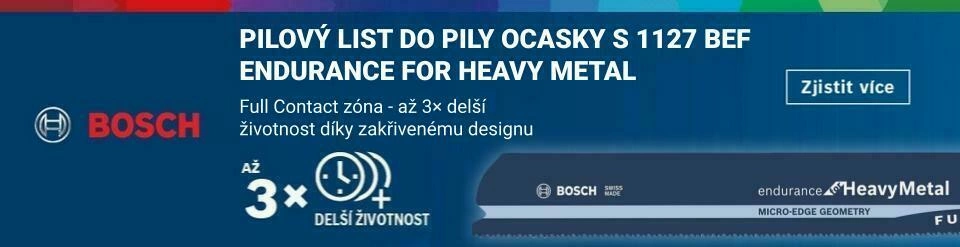 List pilový Bosch S 1127 BEF Endurance for Heavy Metal