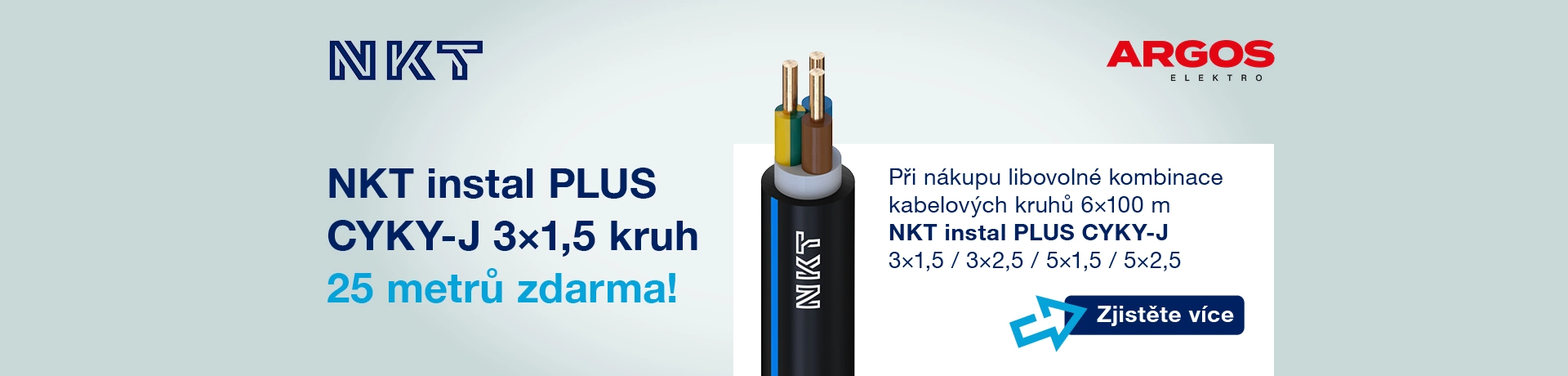 NKT 25 m ZDARMA
