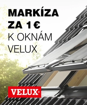 K OKNÁM VELUX MARKÍZA ZA 1 EURO