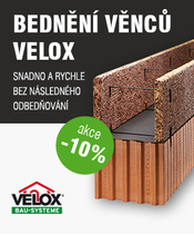 Snadné bednění věnců VELOX