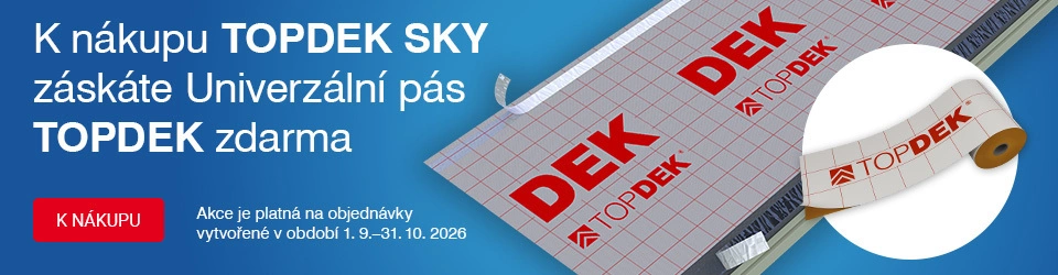 Univerzální pás TOPDEK zdarma