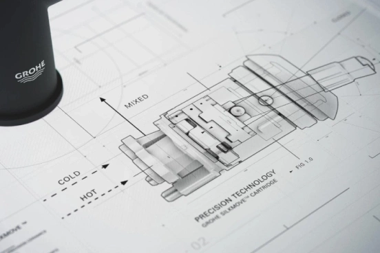 Technologie GROHE SilkMove: komfort a dlouhá životnost baterií