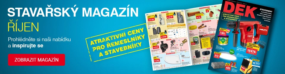 Říjnový stavařský magazín