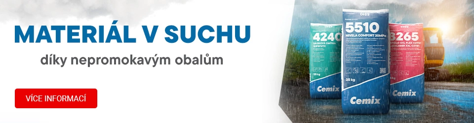 CEMIX - materiál v suchu