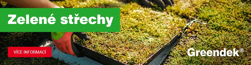 Vegetační střechy GREENDEK