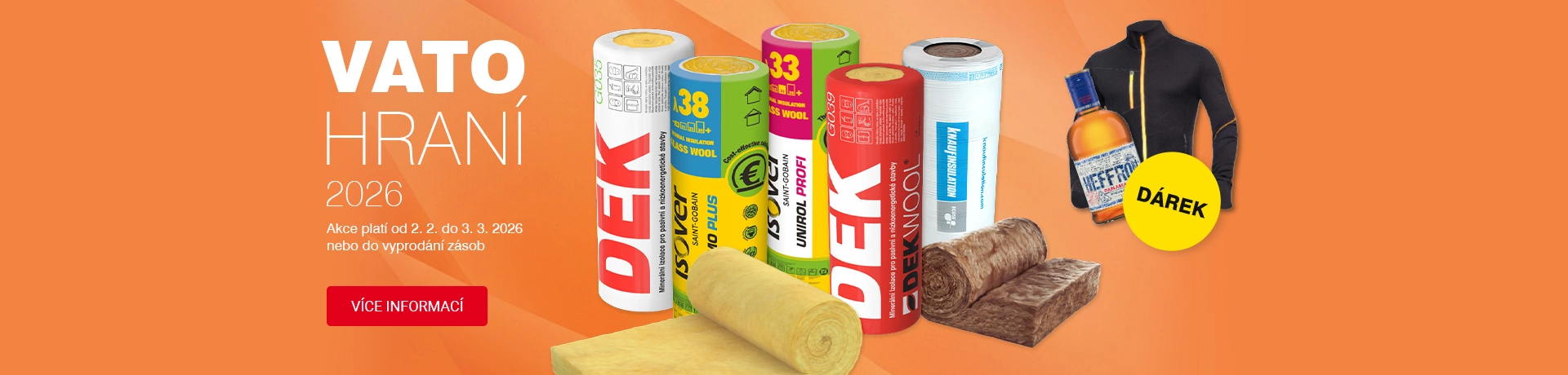 Vatohraní ve Stavebninách DEK