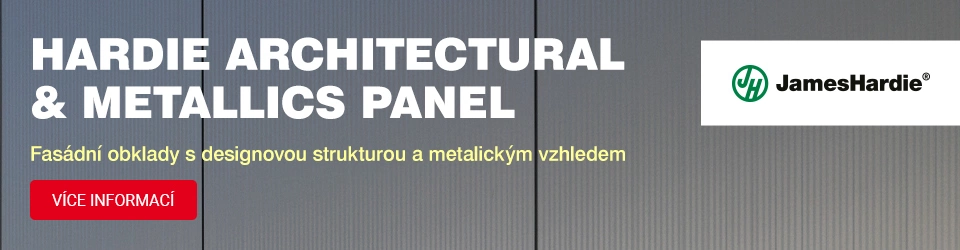 Fasádní panely HARDIE Architectural Panel & Metallics