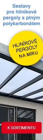 Sestavy hliníkových pergol plný PC
