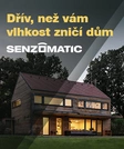 Efektivní ochrana dřevostaveb proti vlhkosti SENZOMATIC
