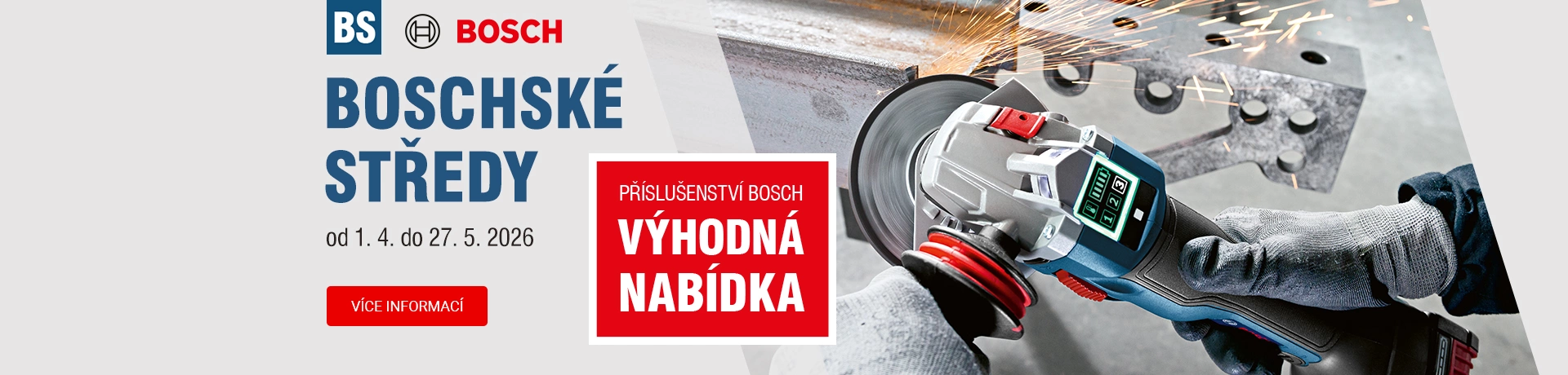 BOSCHské středy jsou zpět