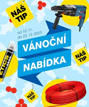 VÁNOČNÍ NABÍDKA ve Stavebninách DEK
