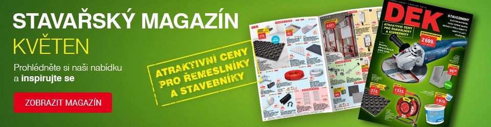 Květnový stavařský magazín