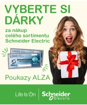 SCHNEIDER | Získejte k nákupům poukazy Alza