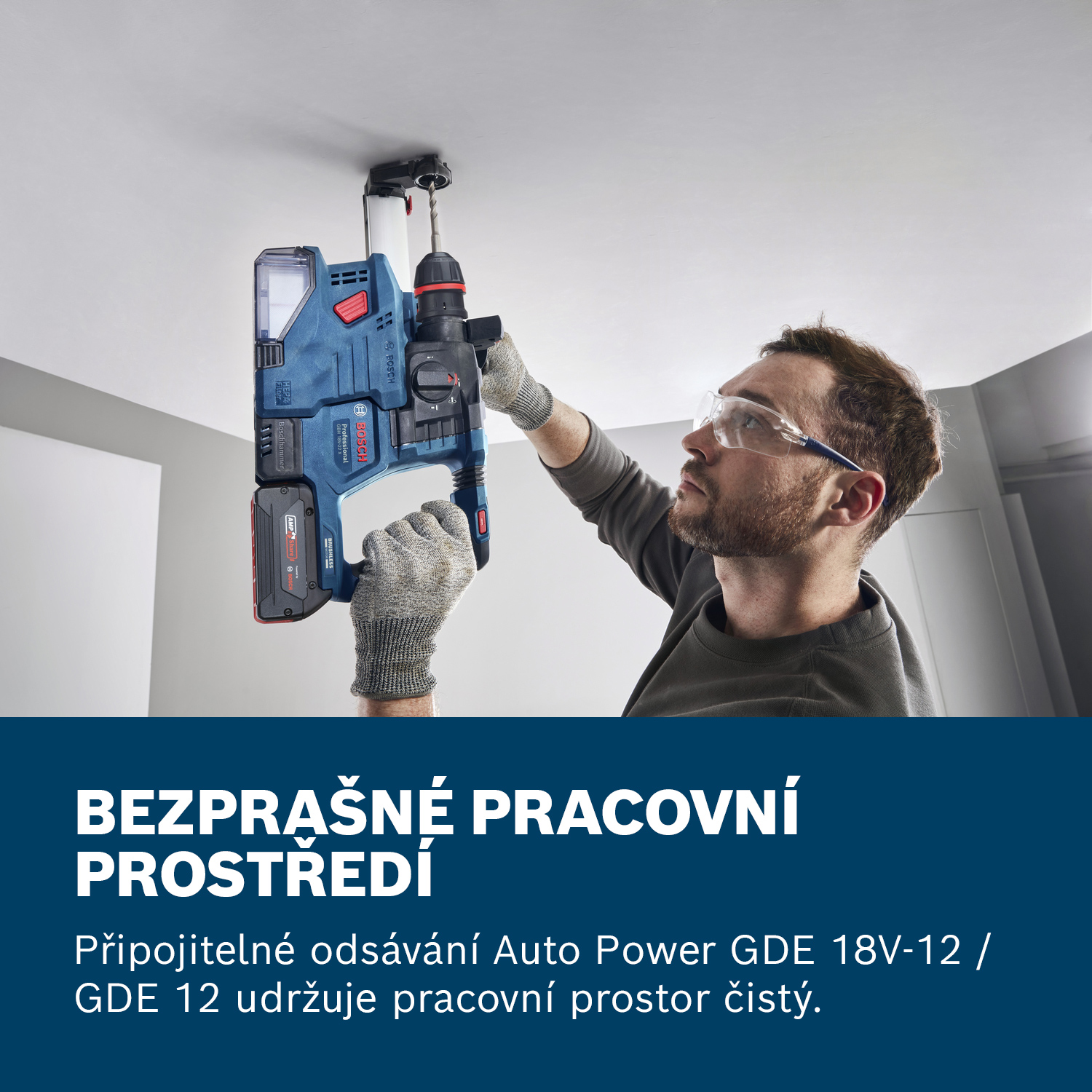 Kladivo vrtací AKU Bosch GBH 18V-22 X (bez AKU)