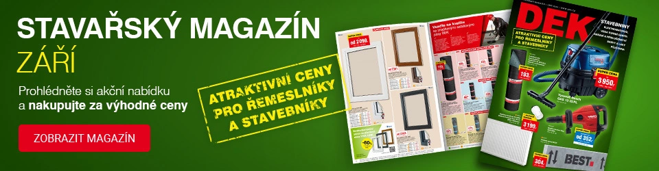 Zářijový stavařský magazín