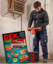 Nové stavební míchadlo DEK MS600 přináší vysoký výkon a spolehlivost při přípravě stavebních směsí