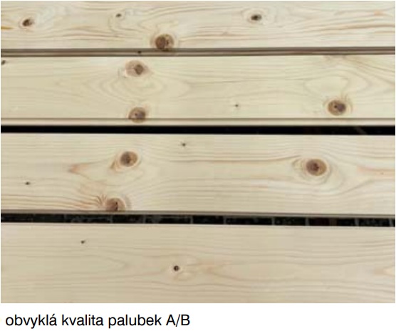 Palubka obkladová smrková SECA