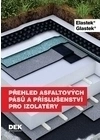 Přehled asfaltových pásů a příslušenství pro izolatéry