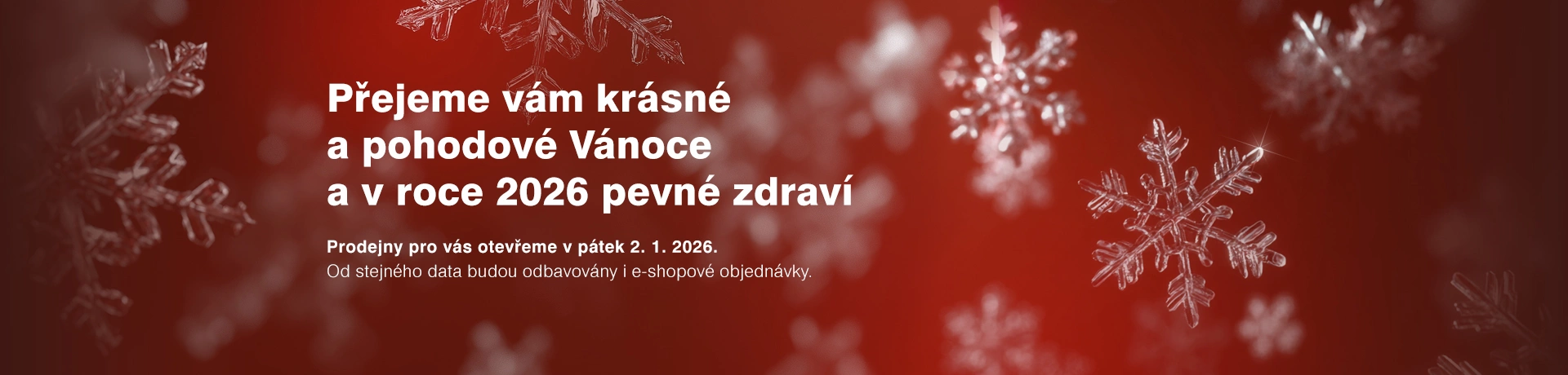 Přejeme vám krásné Vánoce