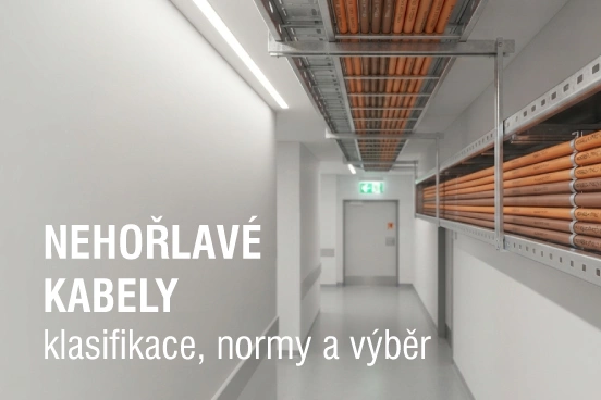 Nehořlavé kabely: klasifikace, normy a výběr