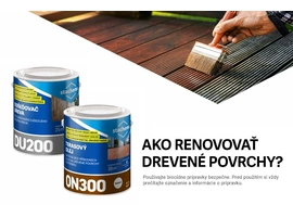 Renovácia drevených povrchov
